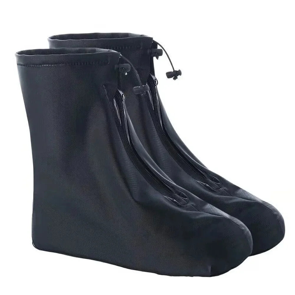 Shoes Cover Rain Waterproof Quality Thick Shoes Protectors Rain Boots PVC Non-Slip Rainy Shoe Cover Adult Kids Water Proof Shoes