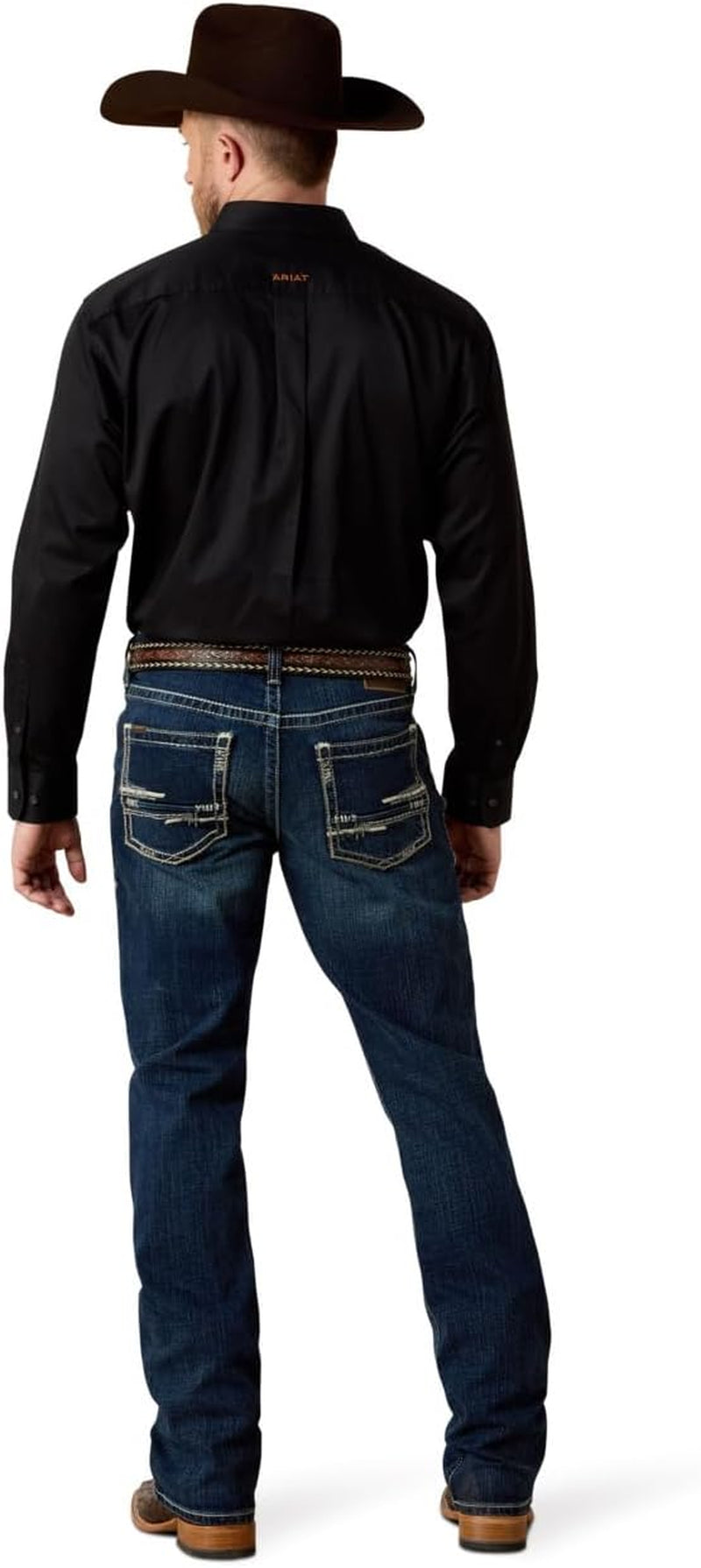 Ariat Men's M4 Low Rise Boot Cut Jeans - Relaxed Fit Denim for Comfort and Style